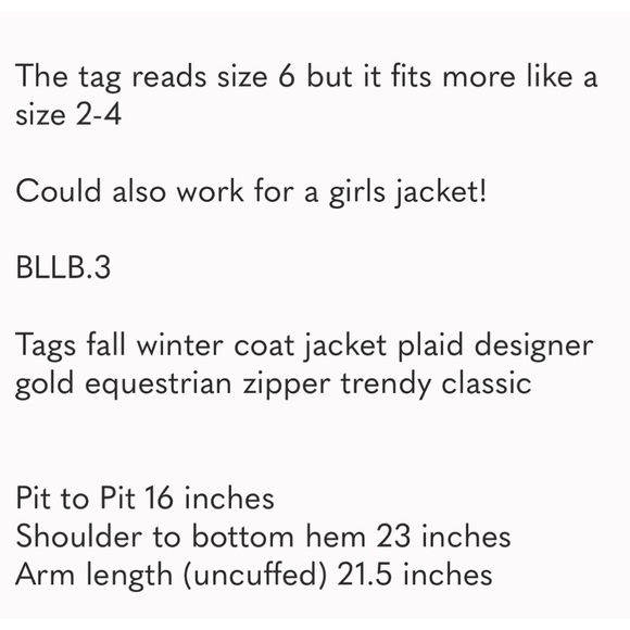 Burberry purchased from Poshmark @lidshernandez too small - Picture 7 of 7